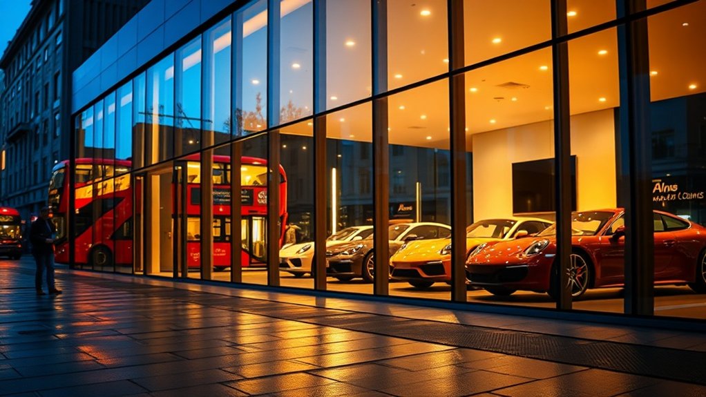 Car Showroom Glazing Olympic Park