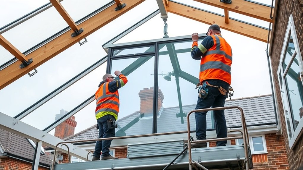 Conservatory Roof Replacement Olympic Park
