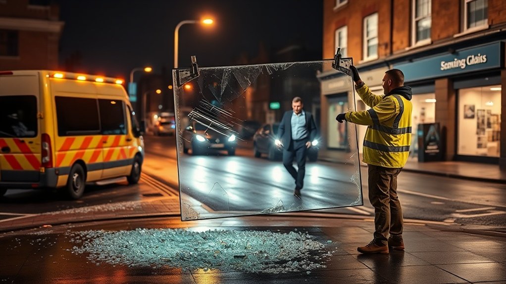 Emergency Glazing Bow