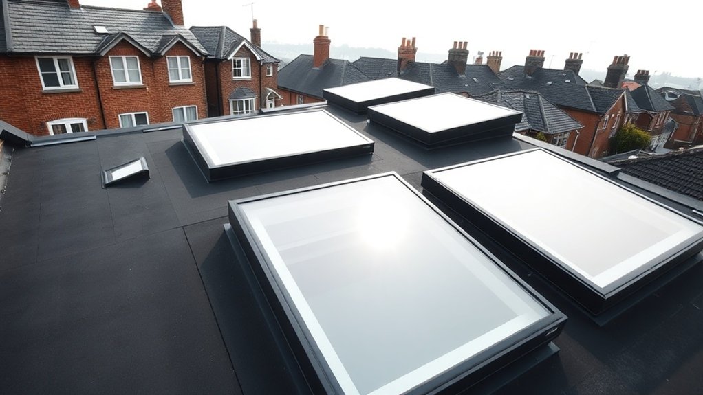 Flat Roof Skylights Olympic Park