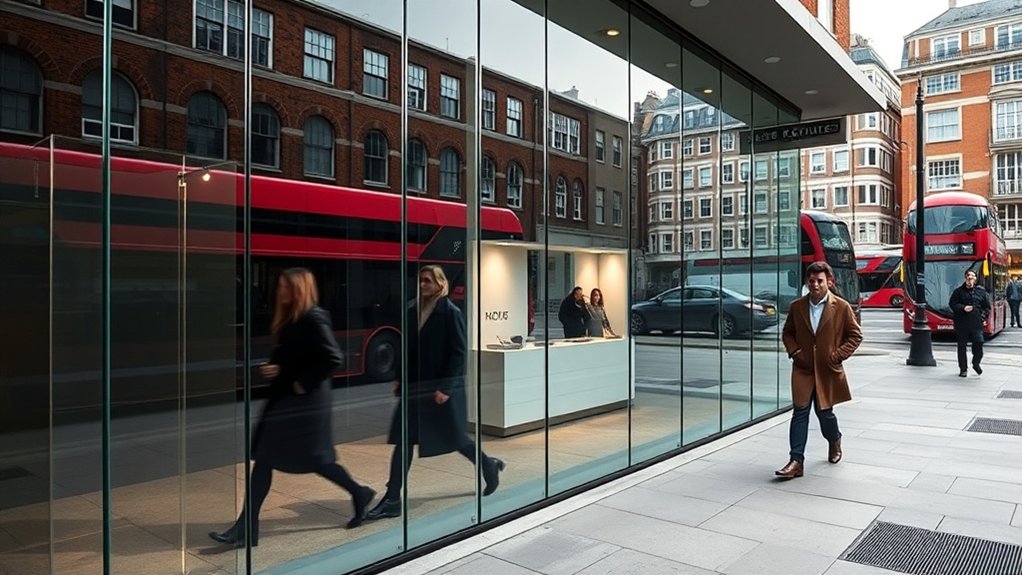 Frameless Glass Shop Fronts Olympic Park