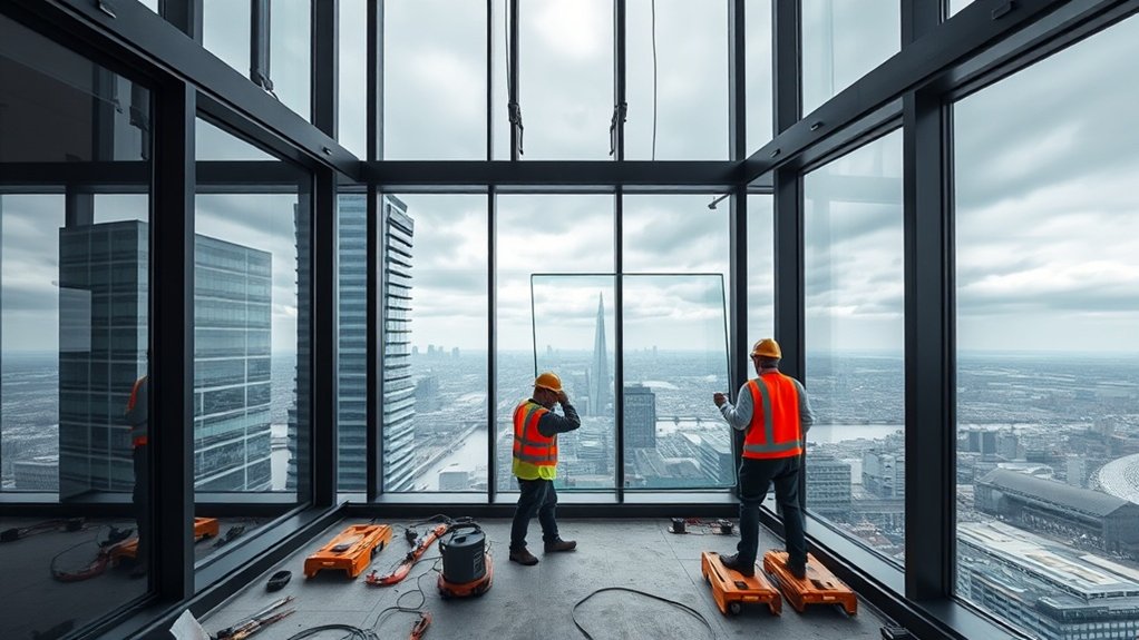 Office Window Installation Olympic Park