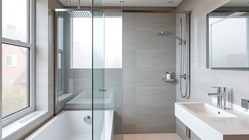 Semi-Frameless Shower Screens Olympic Park
