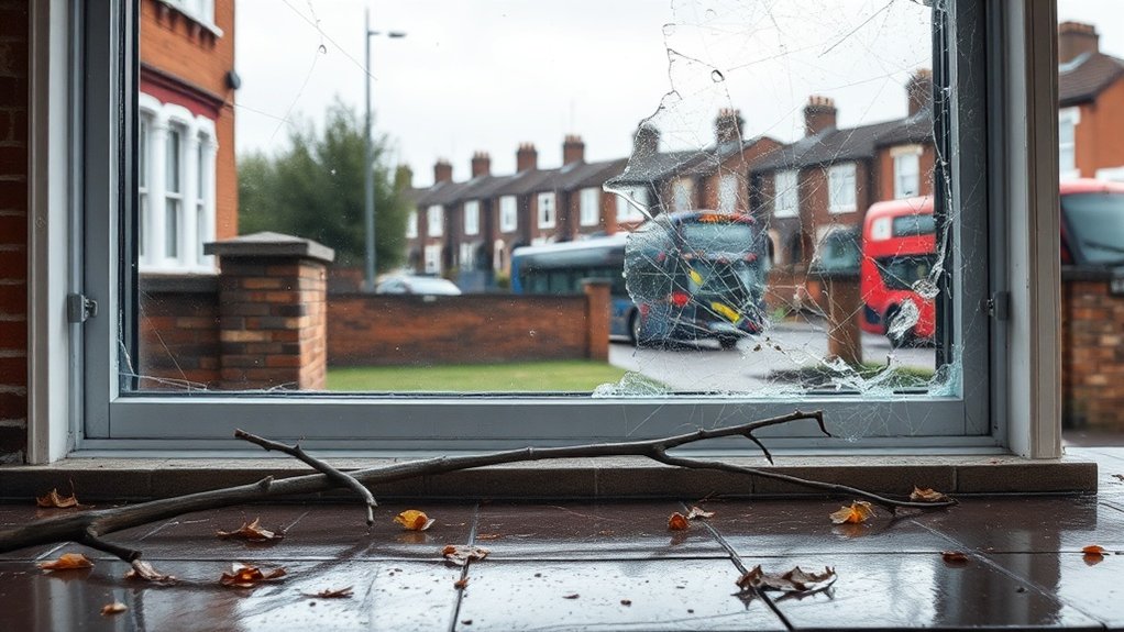 Storm Damage Glazing Olympic Park