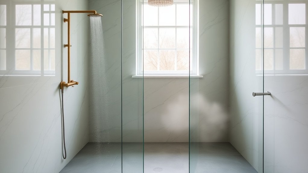 Wet Room Glass Panels Olympic Park