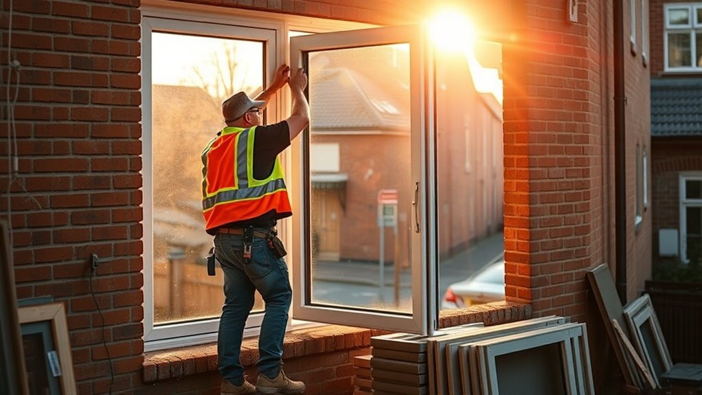 Window Installation Fish Island