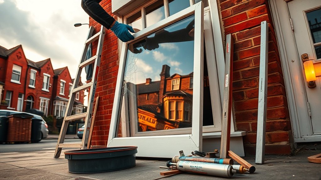 Window Repair Timber Lodge
